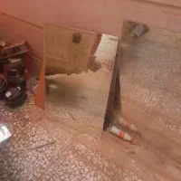 اینه شیشه ای دو عدد