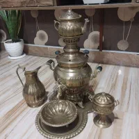 سماور زغالی 3 لیتری استفاده نشده|کلکسیون اشیاء عتیقه|رشت, گلسار|دیوار