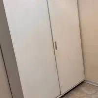 تخت و پاتختی و کمد بزرگ دارای طبقه و رگال لباس|تخت و سرویس خواب|همدان, |دیوار