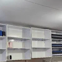 قفسه ام دی اف|کتابخانه، شلف، قفسه‌های دیواری|کاشمر, |دیوار