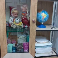 کمد با کتابخانه و ویترین