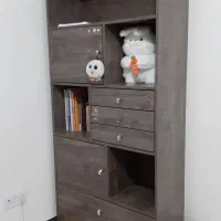 کتابخانه و میز تحریر