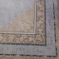 دو تخته فرش ۹متری گل برجسته تیتانیوم درجه یک