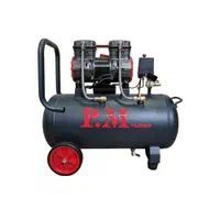 پمپ باد کمپرسور۵۰ لیتری توربو پی ام گارانتی یکساله