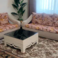 مبل راحتی همراه با میز عسلی|مبلمان خانگی و میز عسلی|تهران, افسریه شمالی|دیوار