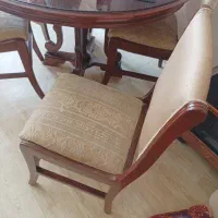 میز نهارخوری ۴ نفره گرد