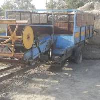 کمباین پشت تراکتوری