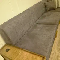 مبلمان ال و یک جفت مبل تکی|مبلمان خانگی و میز عسلی|تهران, شهرک غرب|دیوار