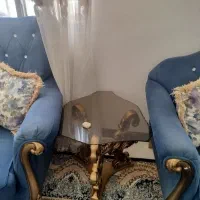 مبل ۷ نفره در حد نو ب همراه بوفه