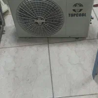 کولر گازی تاپ کول ۱۲۰۰۰ با موتور نو|کولر گازی و فن‌کوئل|امیدیه, |دیوار