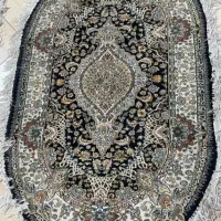 یک جفت قالیچه ۱.۵متری ۷۰۰شانه سرمه ای