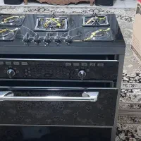 اجاق گاز طرح فر ۵ شعله نو دارای ۳عدد کشو