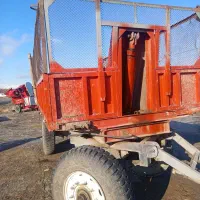 فروش فوری تریلی 4 چرخ جک جلو پشت تراکتور