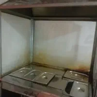 فر ساندویچی / فلافل به همراه تاپینگ