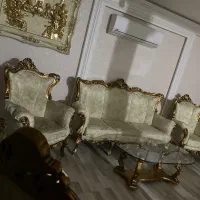 فروش مبل سلطنتی استیل|مبلمان خانگی و میز عسلی|تهران, سازمان برنامه شمالی|دیوار