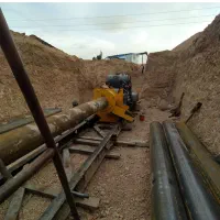 دستگاه حفاری افقی پایپ جکینگ تمام هیدرولیک|ماشین‌آلات صنعتی|ری, بی‌بی شهر بانو|دیوار