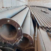 لوله گالوانیزه سه متری فلنجدار