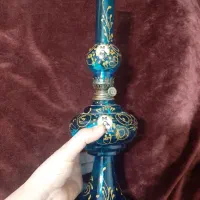 چراغ نفت سوز قدیمی طرح شاه عباسی