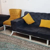 مبل ۷نفره و میزناهارخوری ۶نفره و جاکفشی