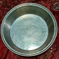 سینی مس قدیمی مهر دار زیبا مناسب هدیه روز مادر|کلکسیون اشیاء عتیقه|تهران, امیرآباد|دیوار