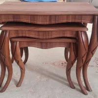 میزوسط و۳گل میز ۱۰۰درصد نونونونو|مبلمان خانگی و میز عسلی|صدرا-فارس, فاز ۱|دیوار