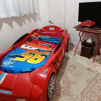 تخت کودک و نوجوان طرح ماشین
