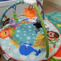 تشک بازی نوزاد در آمل