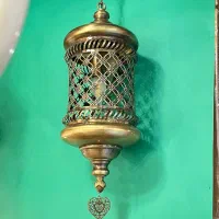 لوستر فانوسی  آبکاری شده|لوستر و چراغ آویز|تهران, شوش (باغ آذری)|دیوار