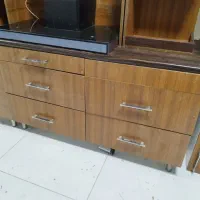 ۱۲ متر کابینت ام دی اف باسینک و هود و گاز|مصالح و تجهیزات ساختمان|اصفهان, شهرستان|دیوار
