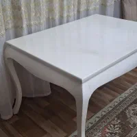 میز نهار خوری ۶نفری|میز و صندلی غذاخوری|باسمنج, |دیوار