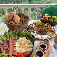 اجاره قشنگترین استخردار روباز روی کوه(134)|اجارهٔ کوتاه‌مدت ویلا و باغ|شفت, |دیوار