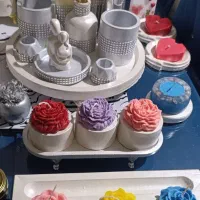 آموزش و ساخت حرفه ای انواع شمع و سنگ و مجسمه