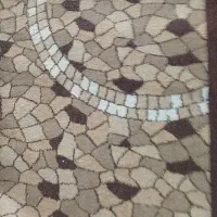 گلیم فرش همراه با پادری