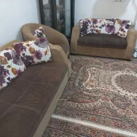 مبل۷نفره|مبلمان خانگی و میز عسلی|شاهین‌شهر, گرگاب|دیوار