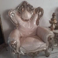 مبل سلطنتی ۷ نفره|مبلمان خانگی و میز عسلی|ری, علایین|دیوار