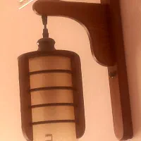 دیوارکوب چوبی