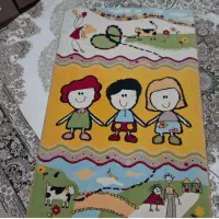 فرش گرد واتاق خواب کودک|فرش|گلستان (تهران), |دیوار