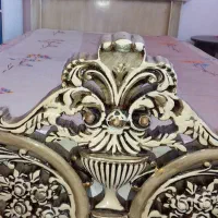 تخت تک نفره  در حد صفر همراه با تشک رویال