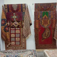 فرش دستباف ۳ متریهای رنگ دار سبک مناسب خارج کشور|فرش|مشکین‌دشت, |دیوار