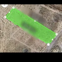 زمین خادم آباد میامی باغ ویلا 1300متر دیمه هکتاری
