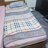 فروش تخت تک نفره دو جفت باهم بعلت کمبود