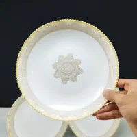 سرویس ارکوپال لب خاکستروطلا هاشور سایه|ظروف سرو و پذیرایی|تهران, شوش (باغ آذری)|دیوار