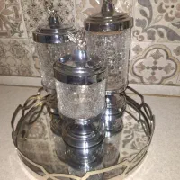 پا سماوری همراه سینی