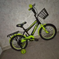 دوتا دوچرخه سایز ۱۶ و ۱۲ رنگ اسپرت