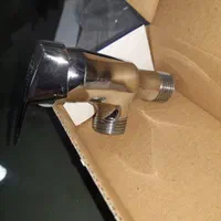 شیر توالت اهرمی کروم جهت سرویس بهداشتی و مستر|مصالح و تجهیزات ساختمان|کیش, |دیوار