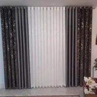 پرده اماده دوخت|پرده، رانر، رومیزی|تهران, خاک سفید|دیوار