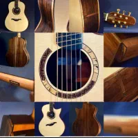 ساخت و تعمیر گیتار و انواع آلات موسیقی