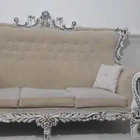 مبل ۷نفره باعسلی و میز ناهارخوری