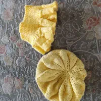 کلاه شالگردن دستباف نو‌ لباس دخترانه مجلسی شومیز