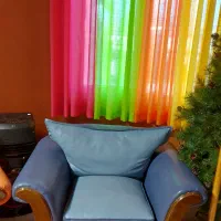 مبل چرم تک نفره